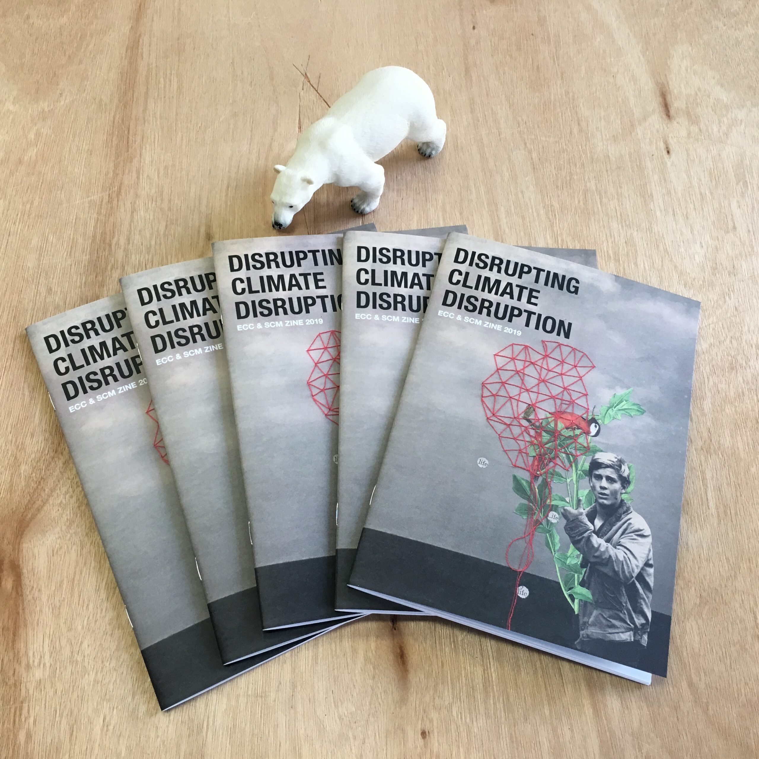 'Disrupting Climate Disruption' - Edinburgh Collage Collective A5 publication (ECC 1) 2019